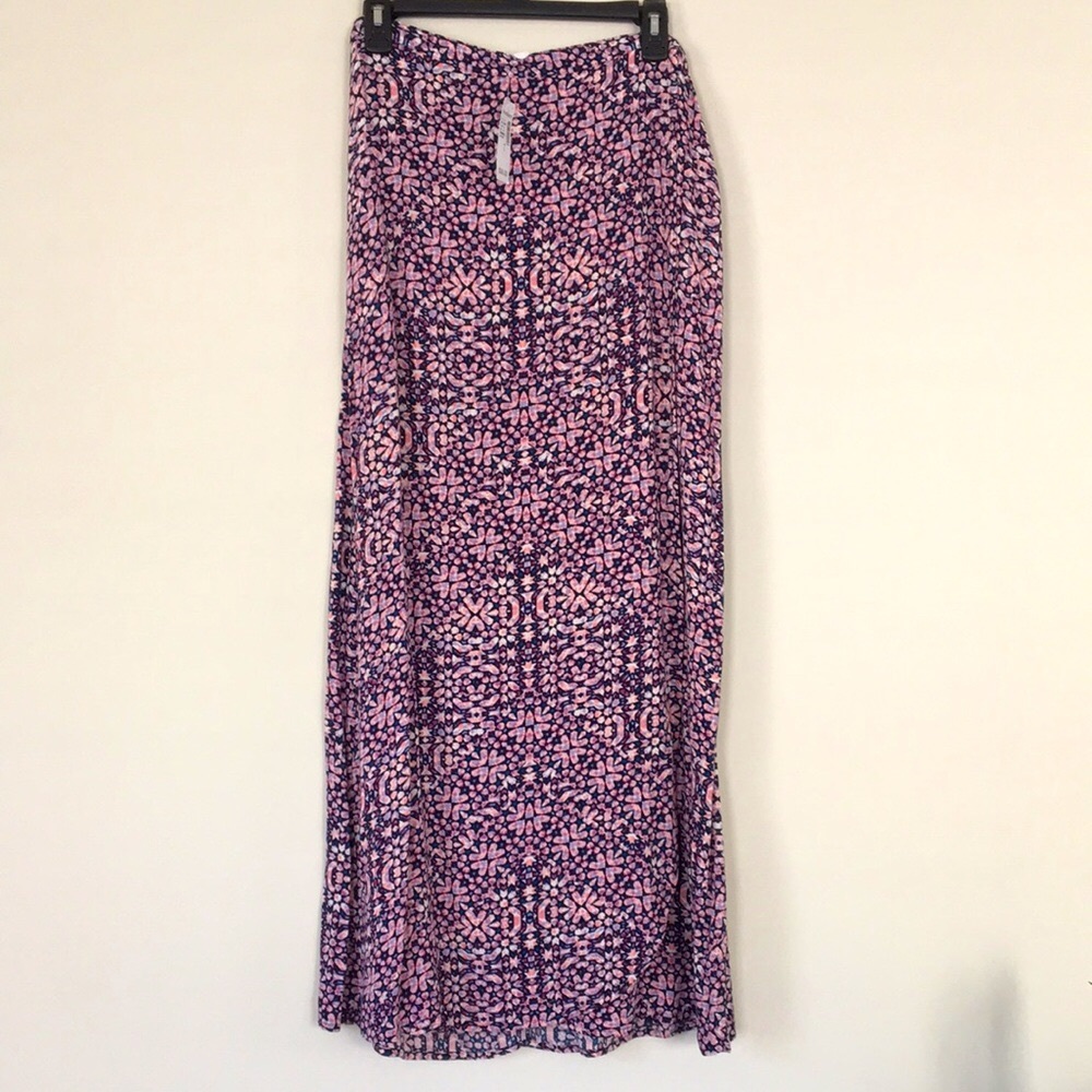 NWT Westport faux wrap maxi skirt